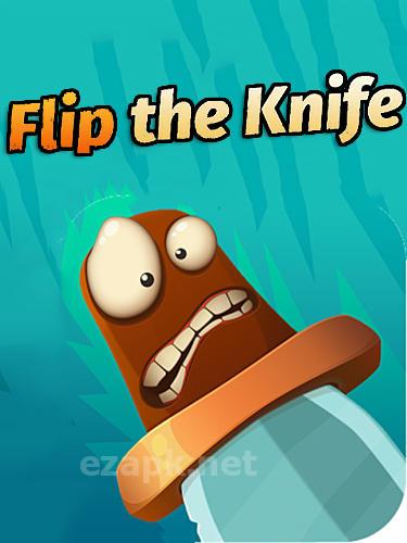 Flip the knife challenge