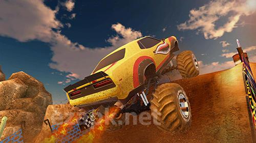 Xtreme MMX monster truck racing