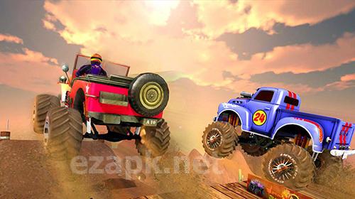 Xtreme MMX monster truck racing