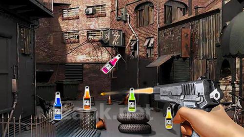 Impossible bottle shoot gun 3D 2017: Expert mission