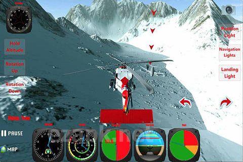 Helicopter: Flight simulator 3D