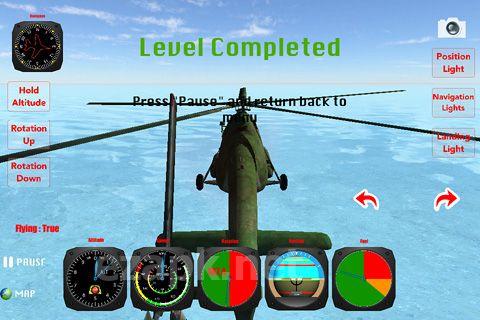 Helicopter: Flight simulator 3D