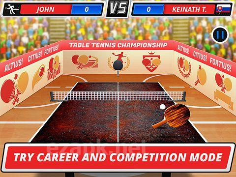 Table tennis 3D: Virtual championship