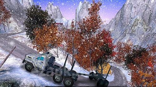 Offroad timber truck: Driving simulator 4x4