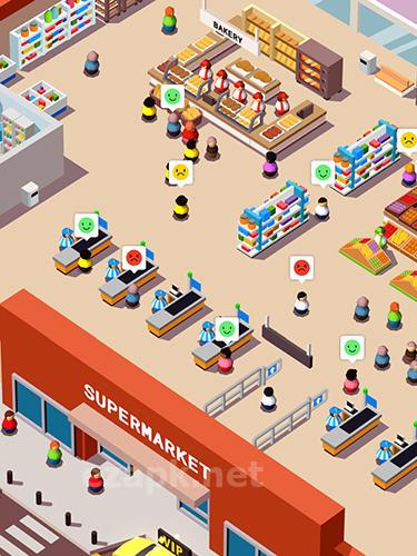 Idle supermarket tycoon: Shop