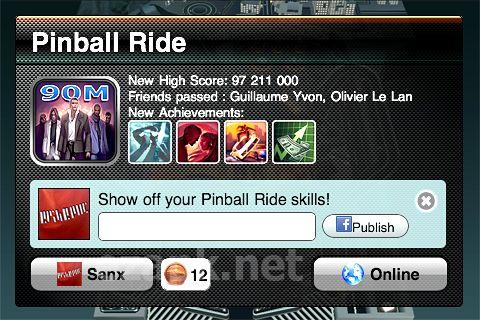 Pinball ride