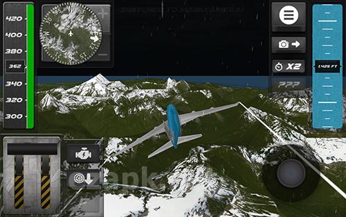 Airplane flight simulator 2017