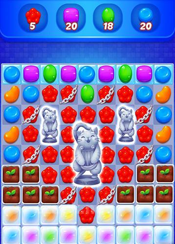 Sweet candy witch: Match 3 puzzle
