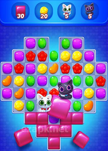 Sweet candy witch: Match 3 puzzle