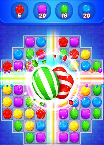 Sweet candy witch: Match 3 puzzle