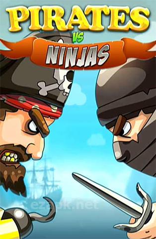 Pirates vs ninjas: 2 player game