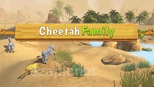 Cheetah family sim