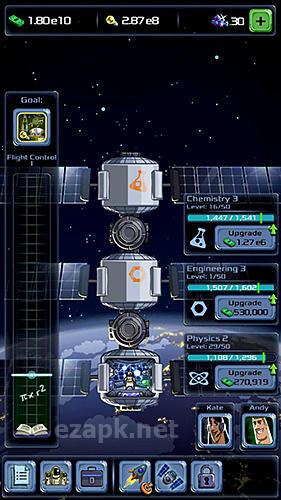 Idle tycoon: Space company