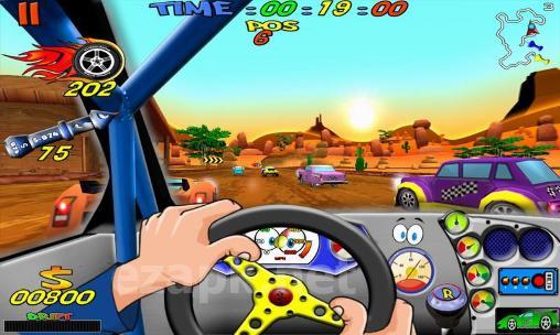 Cartoon racing