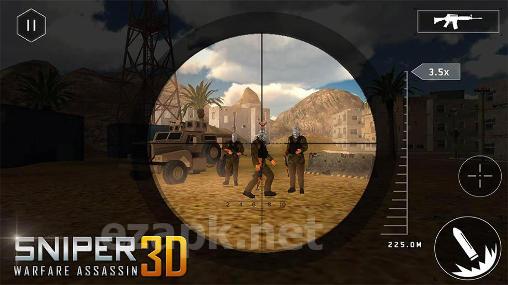Sniper warfare assassin 3D