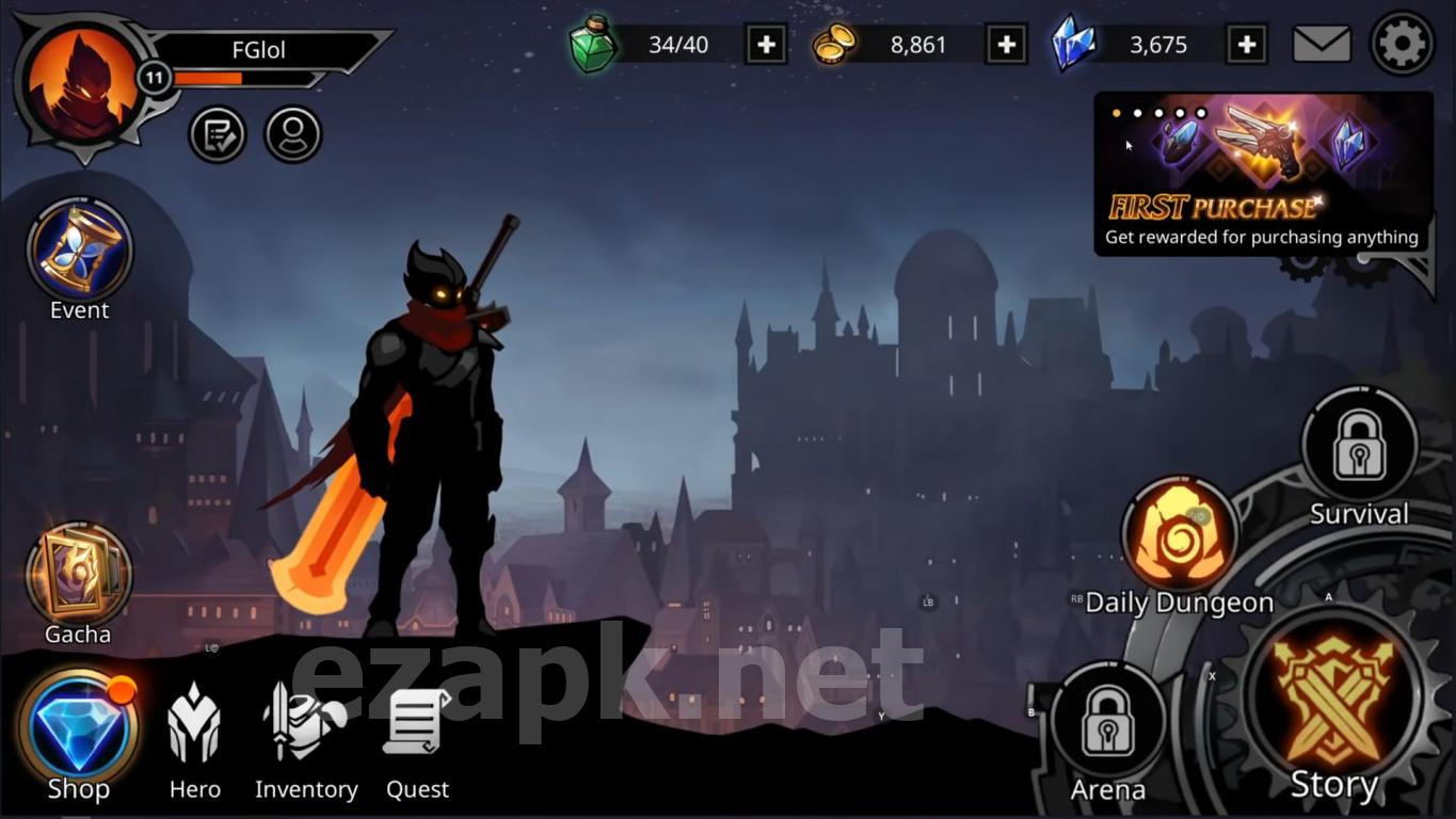 Shadow Knight: Deathly Adventure RPG