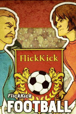 Flick kick football