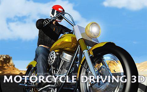 Motorcycle driving 3D