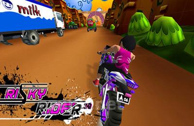 Risky Rider 3D (Motor Bike Racing Game / Games)