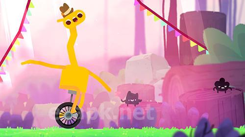 Unicycle giraffe