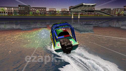 Speed boat racing: Racing games