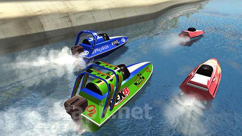 Speed boat racing: Racing games