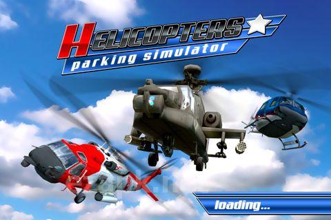 Helicopter parking simulator