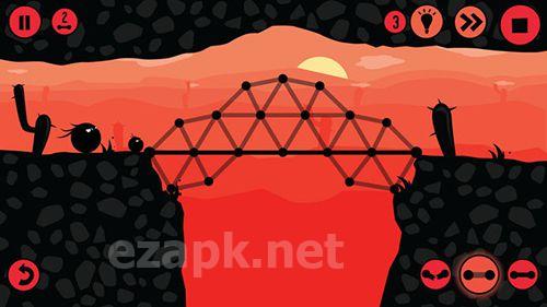 Fat dots: Bridge builder