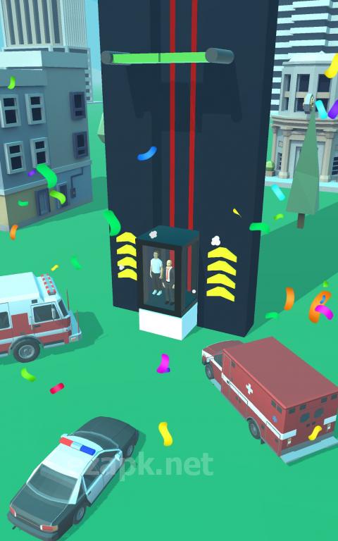 Elevator Fall - Lift Rescue Simulator 3D
