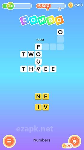 Letter bounce: Word puzzles