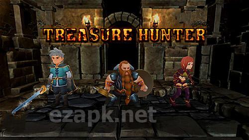 Treasure hunter. Dungeon fight: Monster slasher