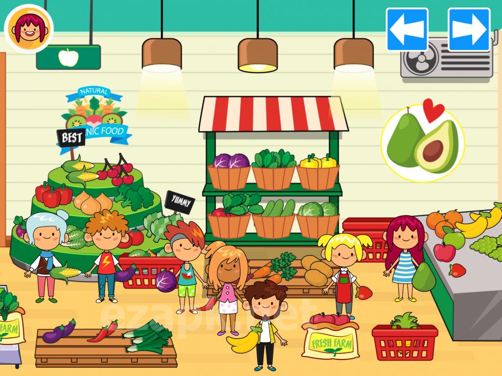 My Pretend Grocery Store - Supermarket Learning