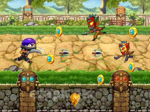 A Clash of Diamond Warrior: Temple Adventure Pro Game
