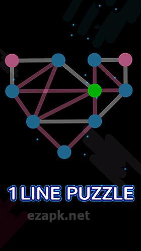1 Line puzzle: Mania