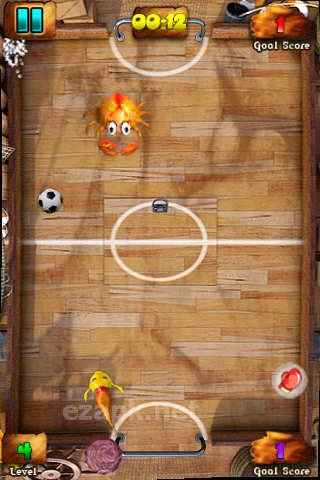 Fish soccer: Shootout