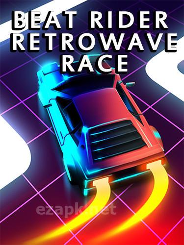 Beat rider: Retrowave race
