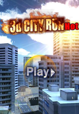 3D City Run Hot