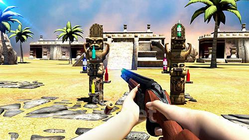 Bottle shooter game 3D