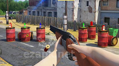 Bottle shooter game 3D