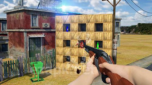 Bottle shooter game 3D