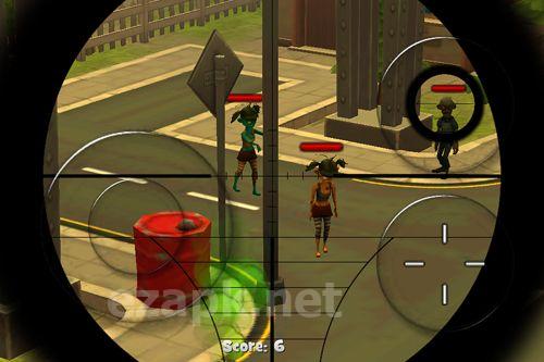 Zombie town: Sniper shooting
