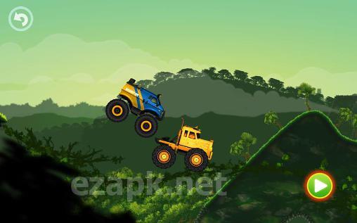 Jungle monster truck for kids