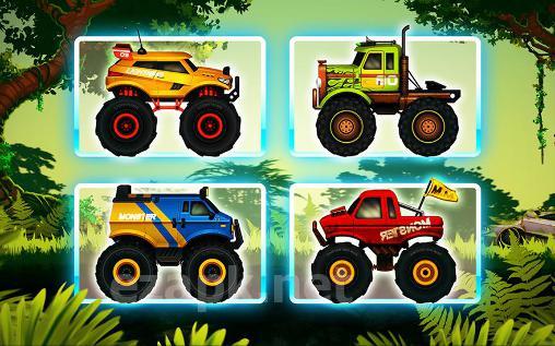 Jungle monster truck for kids
