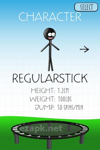 Stickman: Trampoline