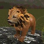 Real lion cub simulator