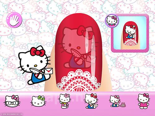 Hello Kitty: Nail salon