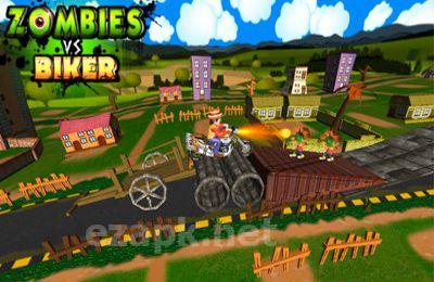 Zombies vs Biker (3D Bike racing games)