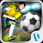 Brazil Germany world cup. Striker soccer: Brasil