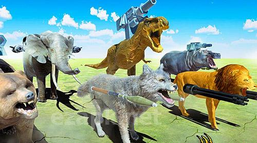 Beast animals kingdom battle: Epic battle simulator