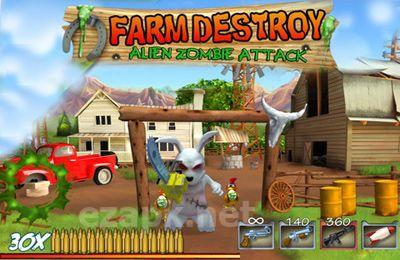Farm Destroy: Alien Zombie Attack